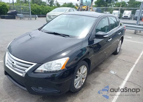 2013 Nissan Sentra Sl из США, поврежденный, VIN 3N1AB7AP7DL656324
